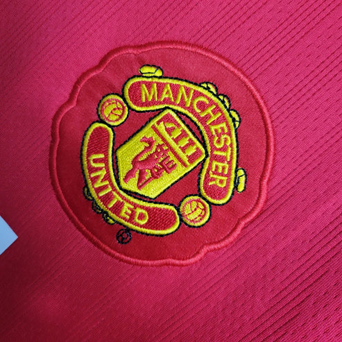 2007/2008 Retro Manchester United Home Champions League Edition Football Shirt 1:1