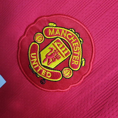 2007/2008 Retro Manchester United Home Champions League Edition Football Shirt 1:1